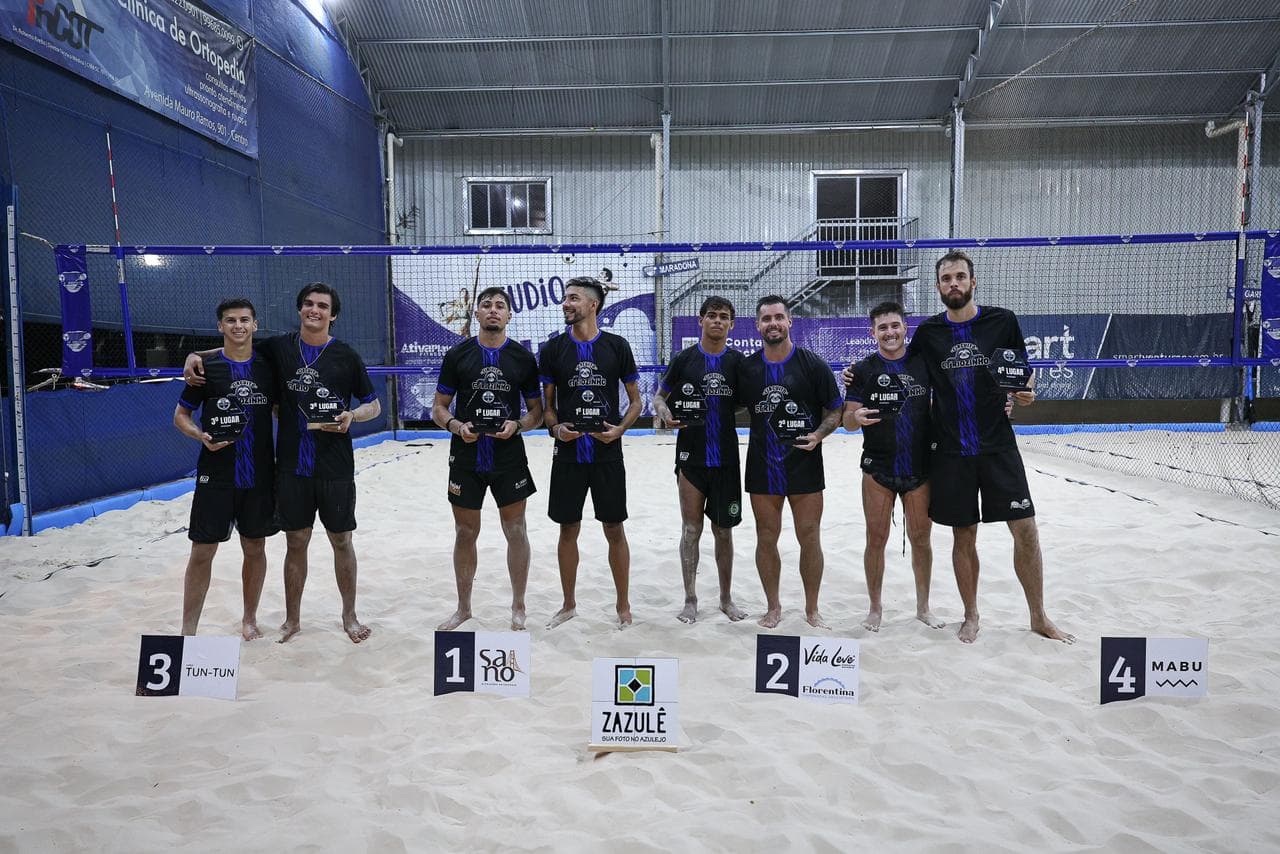 Pódio da categoria Intermediária, 1ª Etapa do Circuito CT Riozinho 2026